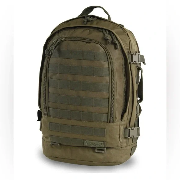 Highland Tactical Rumble Backpack - NWOT - Dark Green/Olive Drab - Picture 2 of 6